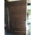 Interior UV painted panel pivot wood door with glass for office